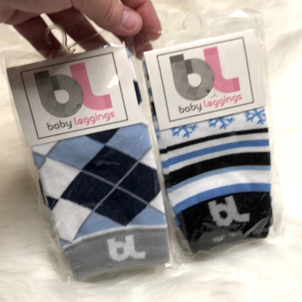 2 Pairs of Baby Leggings